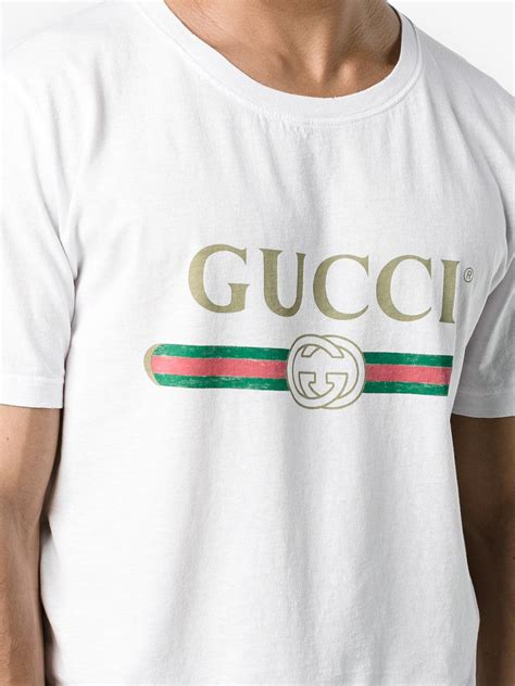 mens white gucci t shirt replica|knock off gucci for men.